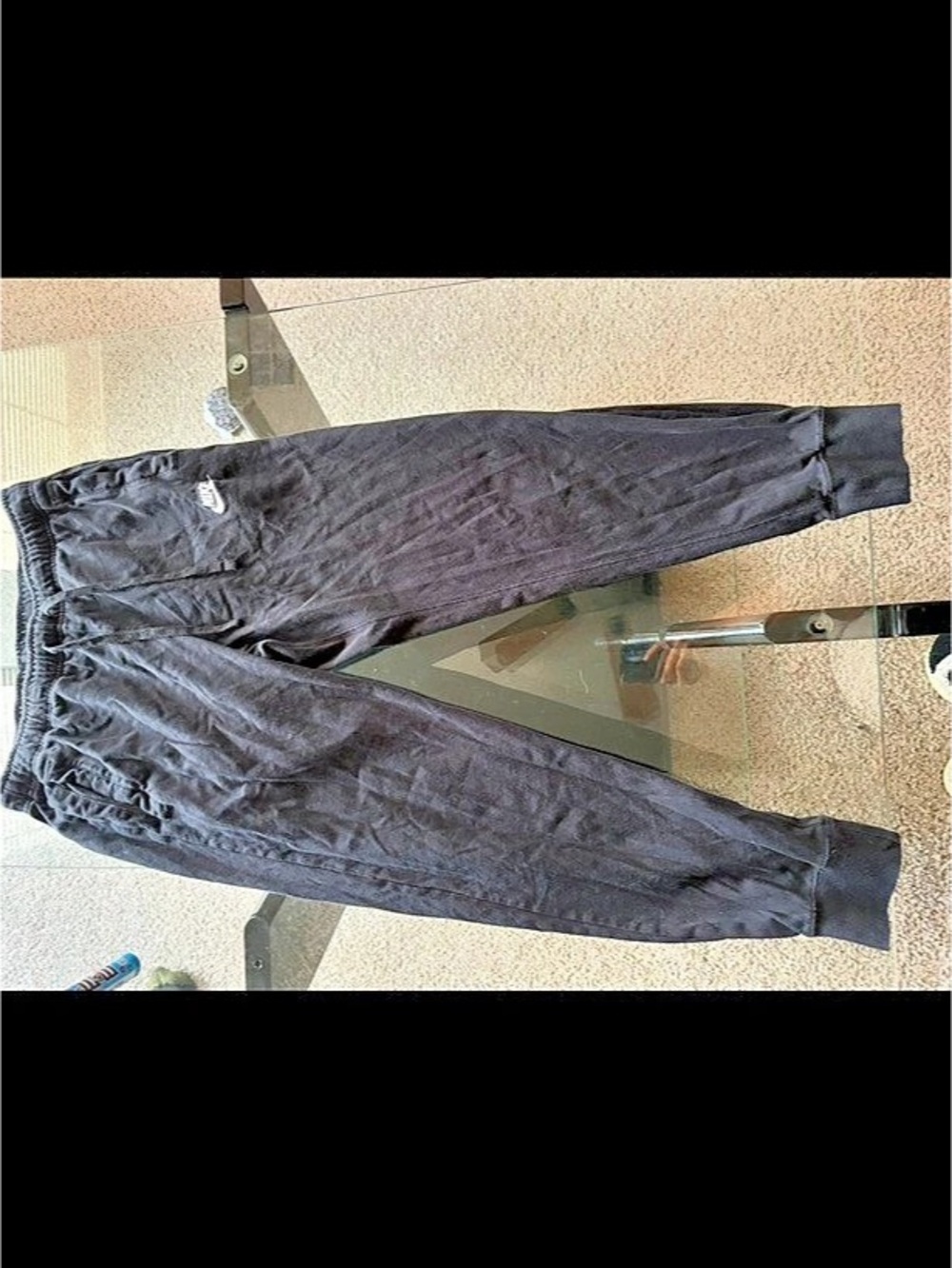 Nike Black Jogger Pants Size Medium